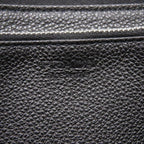 Prada Soft Calf Triangle 2 Ml317 Leather Black 0781 Long Wallet — view 7