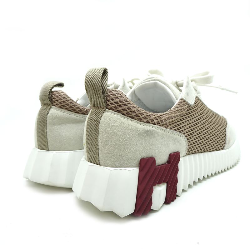 Hermes Beige Size 23.5 Sneakers — view 3