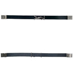 Saint Laurent Bracelet Black Cassandra Leather — view 4