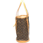 Louis Vuitton Monogram Bucket GM Tote Bag — view 4