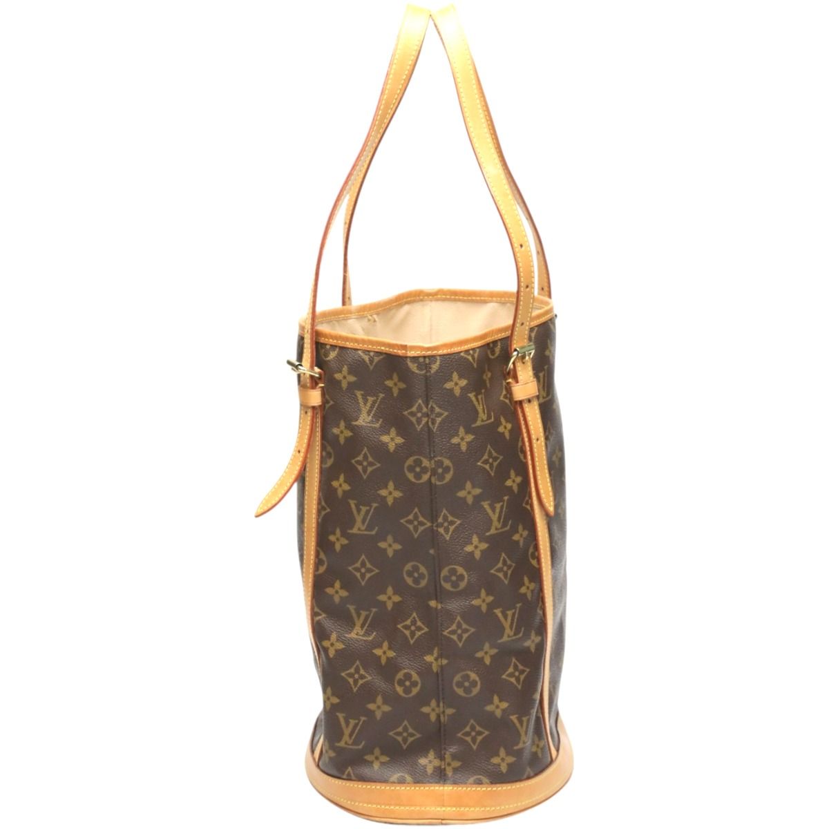 Louis Vuitton Monogram Bucket GM Tote Bag — view 4