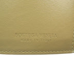 Bottega Veneta Triangle Tiny Wallet Calfskin Gold Hardware Silver — view 6