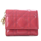 Christian Dior Trifold Patent Wallet