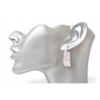 Dior Earrings Trotter Light Pink Silver — view 7