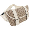 Gucci GG Canvas 2-Way Belt Bag Crossbody Waist Pouch