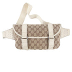 Gucci GG Canvas 2-Way Belt Bag Crossbody Waist Pouch — view 2