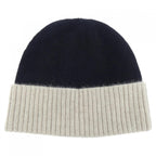 Chanel Knit Cap Cashmere Black Beige — view 2