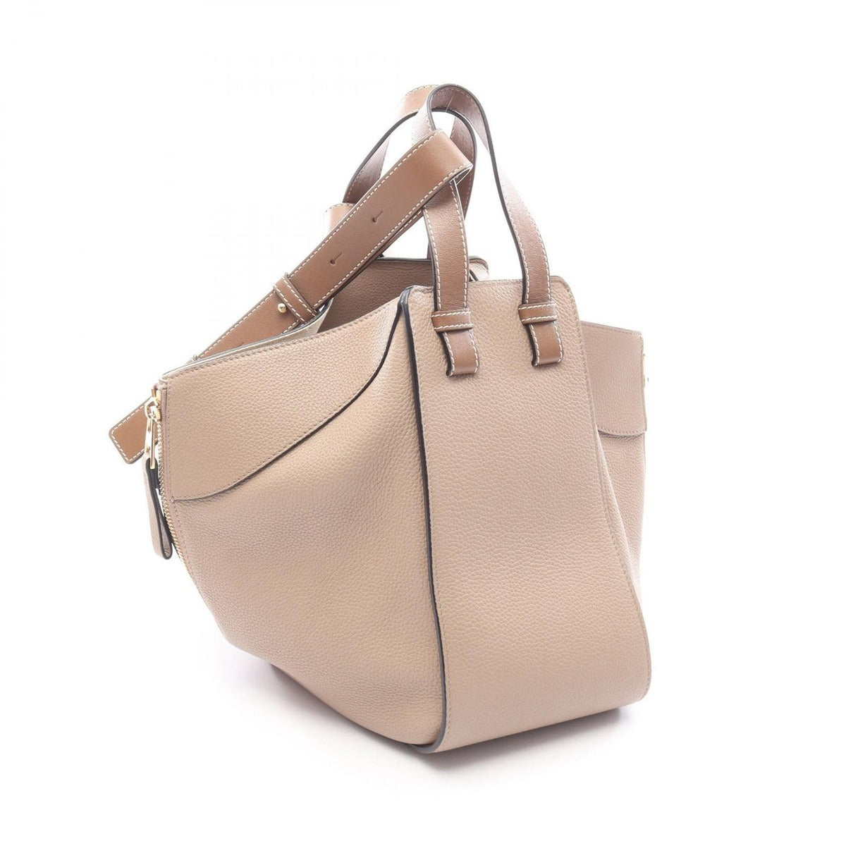 Loewe Handbag Hammock Bag Small Grey Leather — view 2