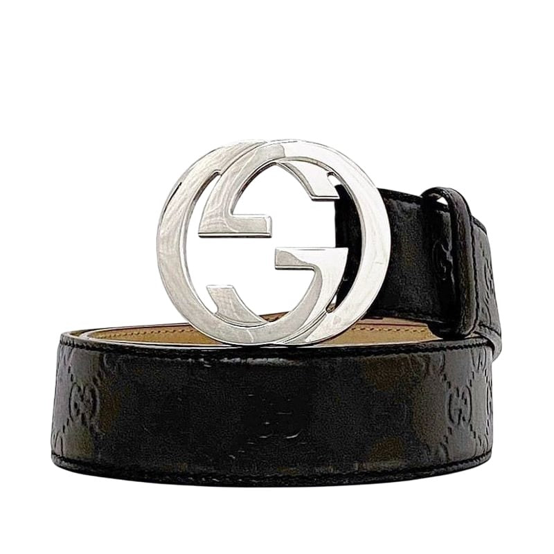 Gucci Belt Brown Cima Interlocking — view 2