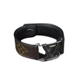 Louis Vuitton Bracelet Hockenheim Brown Monogram Silver