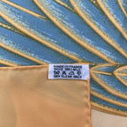 Hermes Scarf Silk Carre 90 les Perroquets Parrot Yellow — view 8