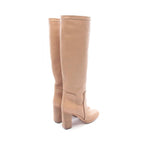 Hermes Boots Beige Leather — view 2