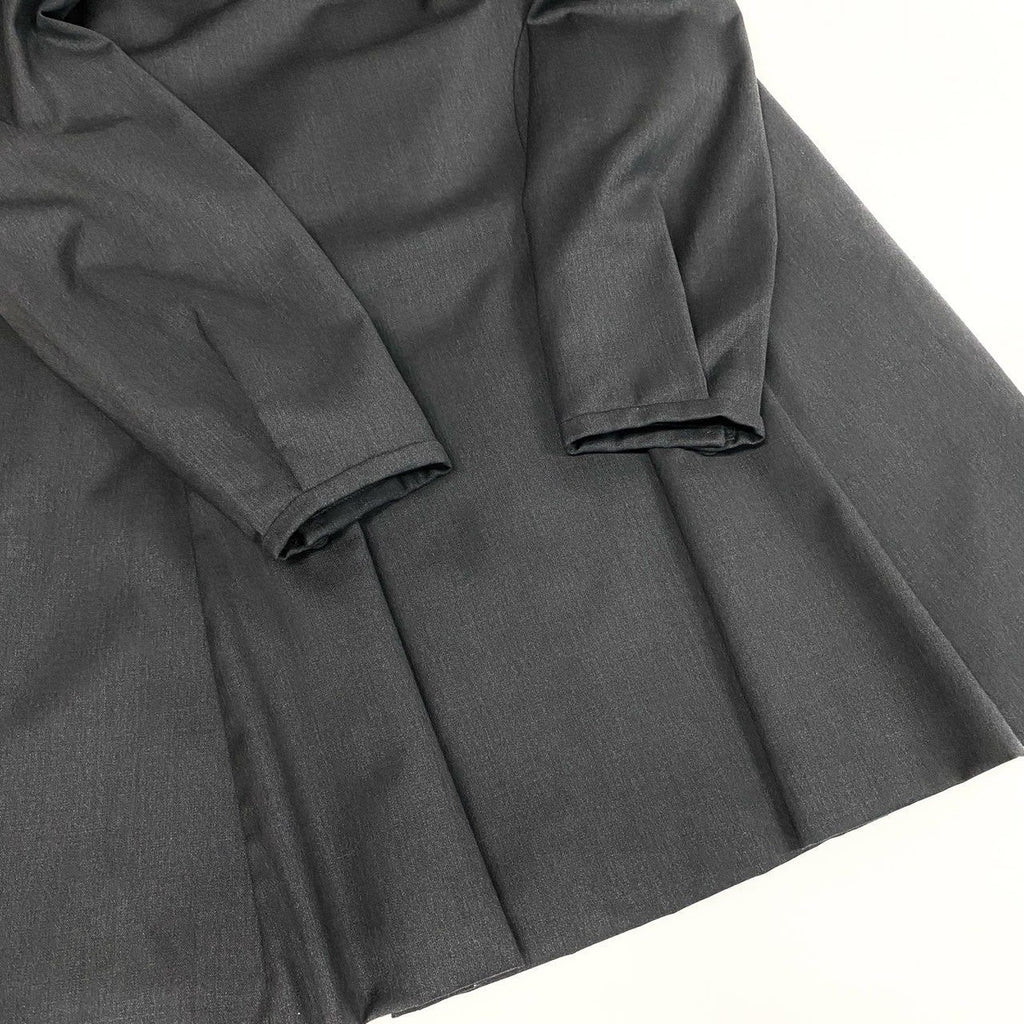 Celine A-line Dress with Carriage Belt 38 Gray Vintage — view 5