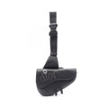Dior Waist Bag Erl Saddle Black Leather
