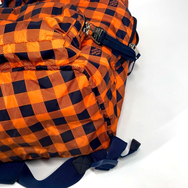 Louis Vuitton Backpack Light Pack Nylon Orange — view 6