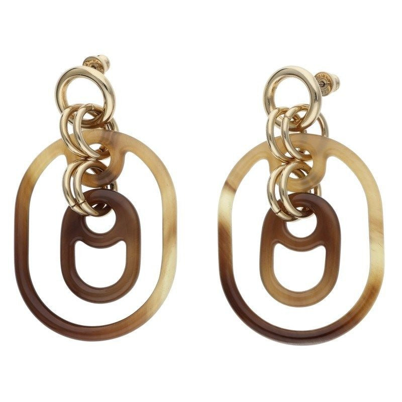 Hermes Ulidis GM Buffalo Horn and GP Earrings — view 2