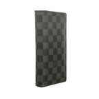 Louis Vuitton Wallet Damier Graphite Portefeuille Brazza Black — view 2