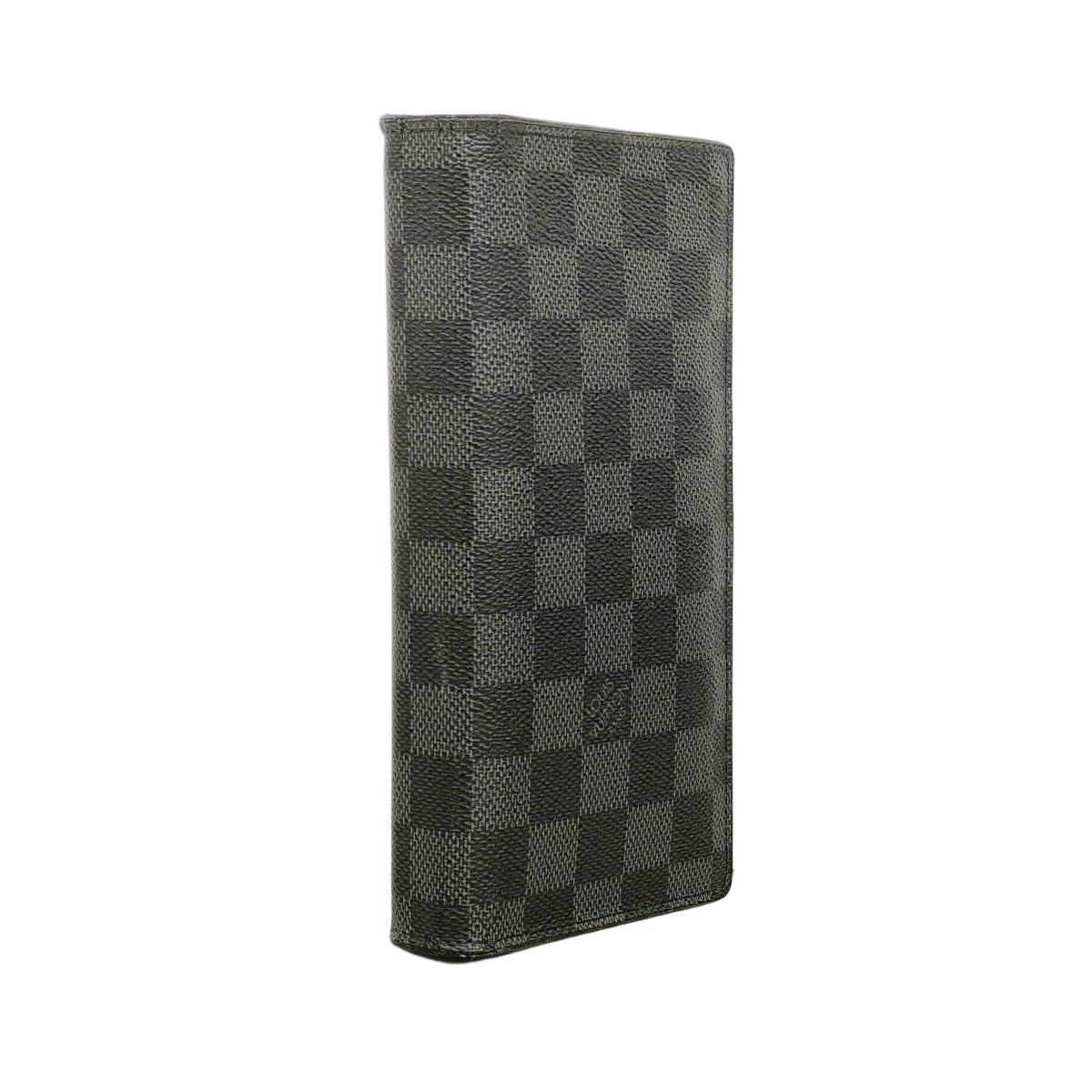 Louis Vuitton Wallet Damier Graphite Portefeuille Brazza Black — view 2