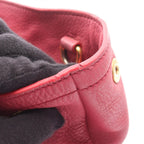 Prada Handbag Vitello Daino 2-Way Pink Leather Shoulder — view 6