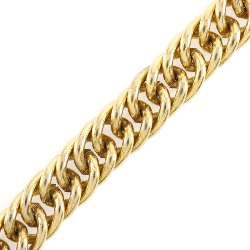 Chanel Gold Plated 58.2 g Bracelet — view 5