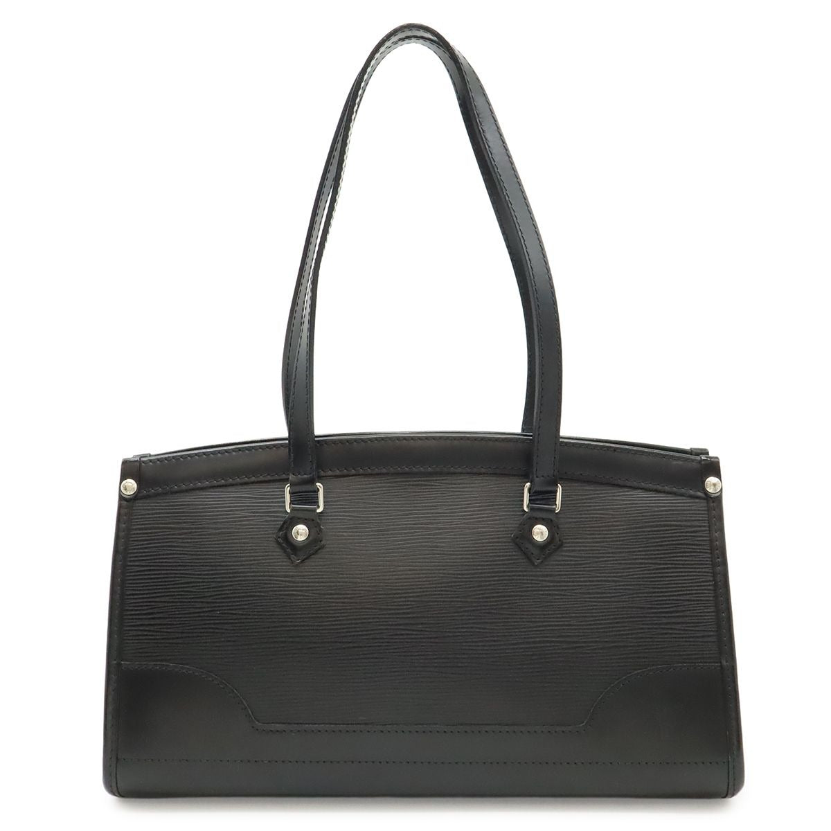 Louis Vuitton Epi Madeleine PM Shoulder Bag Semi Noir Black