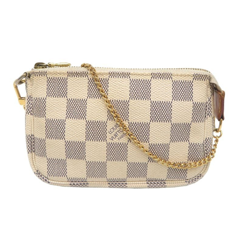 Louis Vuitton Pouch Leather White