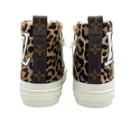Louis Vuitton Stellar Line Sneakers Shoes Harako Leather Brown White — view 5
