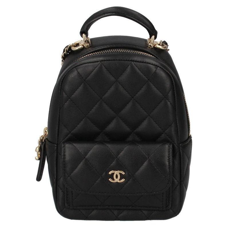 Chanel Timeless Classic Mini Backpack Lambskin Black