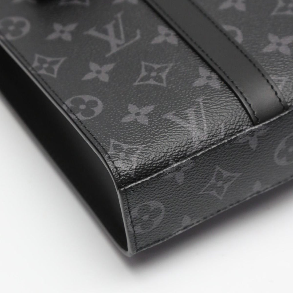 Louis Vuitton Monogram Eclipse Shoulder Bag Sac Plat Cross Tote — view 8