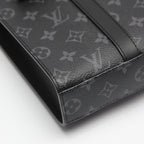 Louis Vuitton Monogram Eclipse Shoulder Bag Sac Plat Cross Tote — view 8