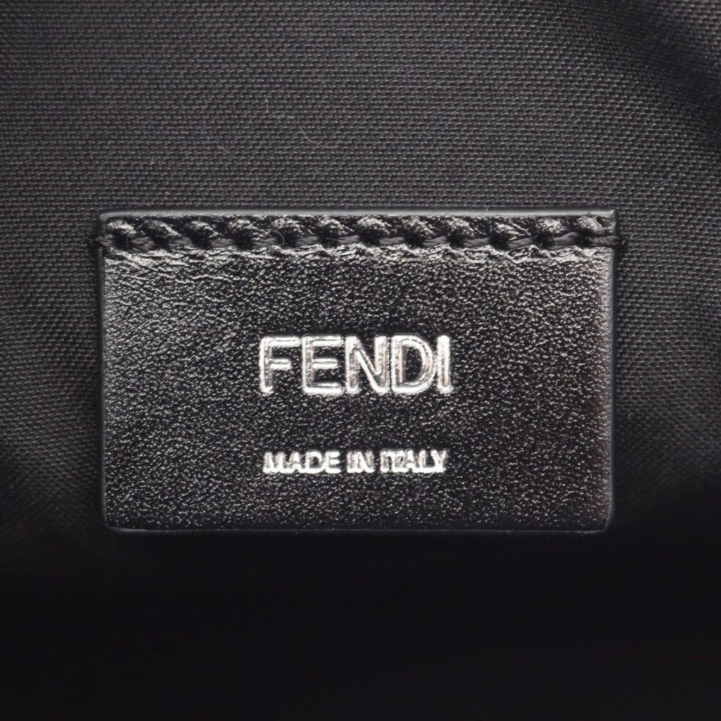 Fendi Shoulder Bag Shadow Diagonal Duo Black Leather Case — view 4