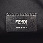 Fendi Shoulder Bag Shadow Diagonal Duo Black Leather Case — view 4