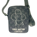 Louis Vuitton Monogram Eclipse Danube PM Vivienne Shoulder Bag — view 4