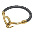 Hermes Jumbo Bracelet Braided Leather