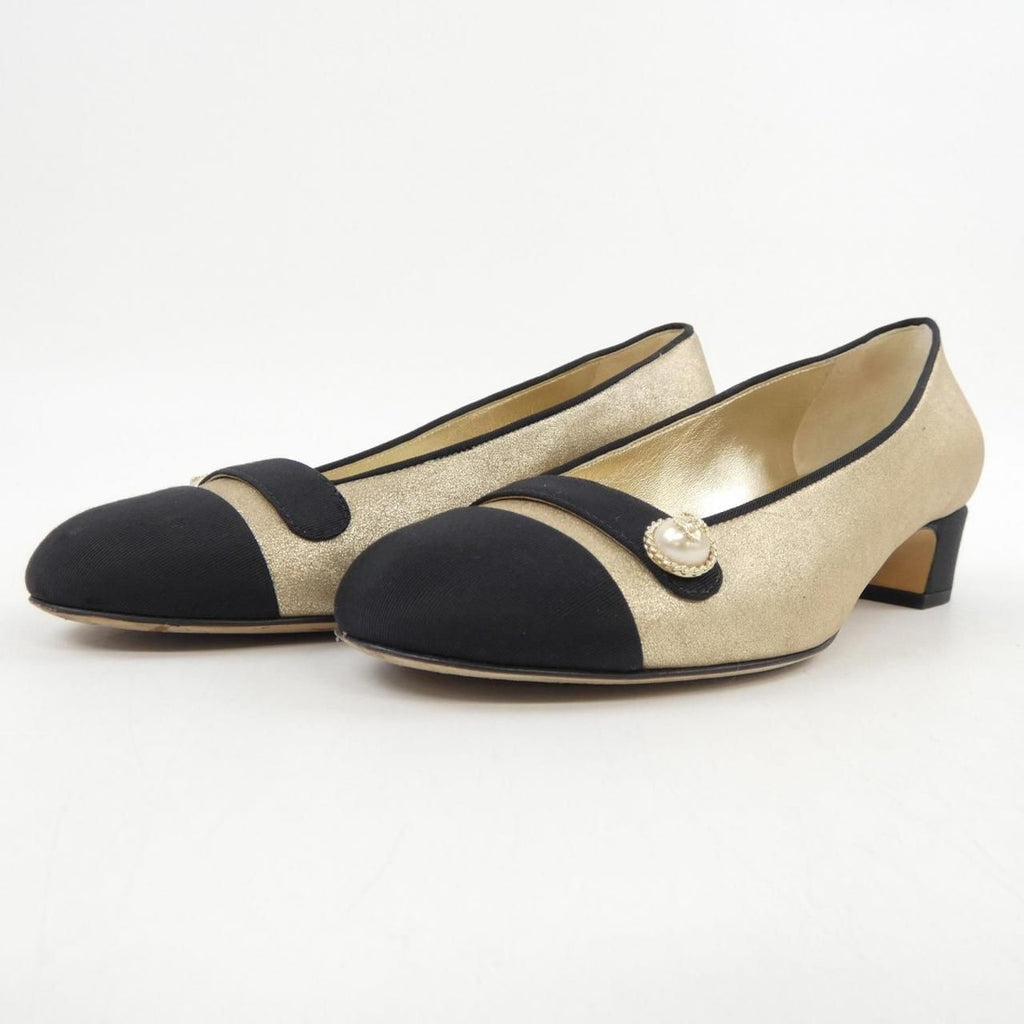 Chanel Size 37.5 Black Shoes — view 3