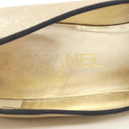 Chanel Size 37.5 Black Shoes — view 6