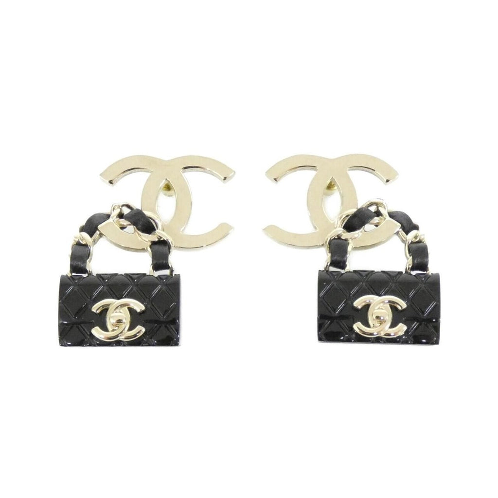 Chanel Earrings Black