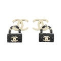 Chanel Earrings Black