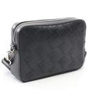 Fendi Shoulder Bag Diagonal Camera Case Zucca Black Leather — view 2