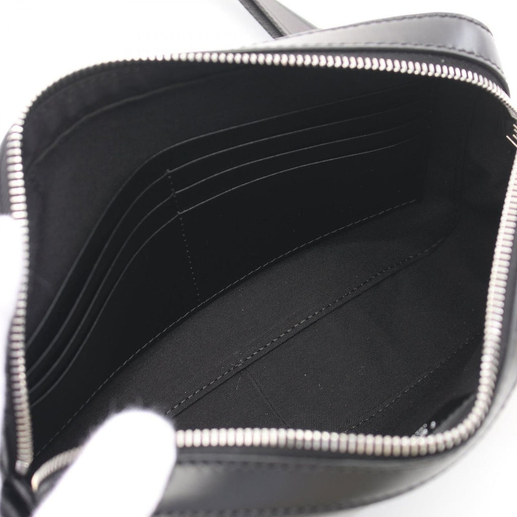Fendi Shoulder Bag Diagonal Camera Case Zucca Black Leather — view 3