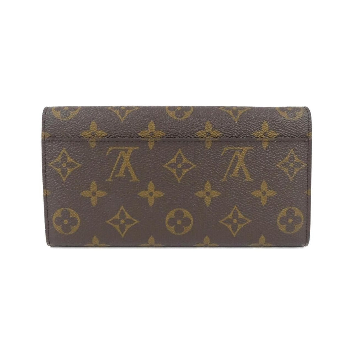 Louis Vuitton Monogram Portefeuille Sarah Wallet Brown Marron — view 2