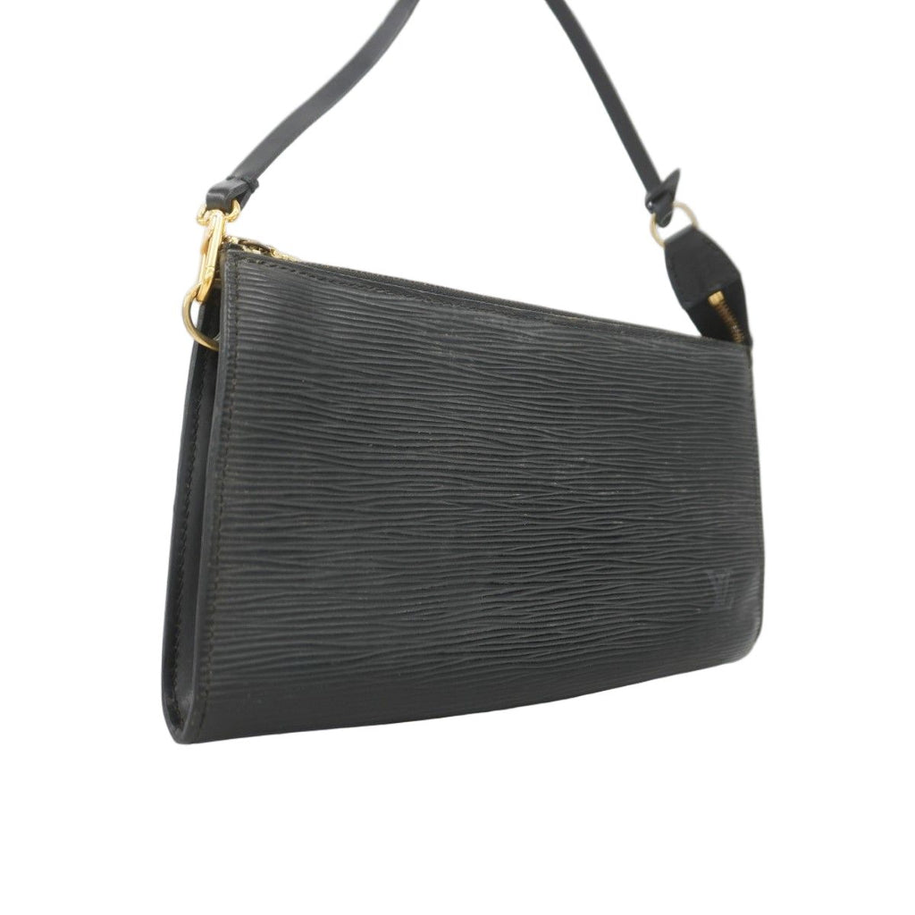 Louis Vuitton Pouch Epi Pochette Noir — view 2