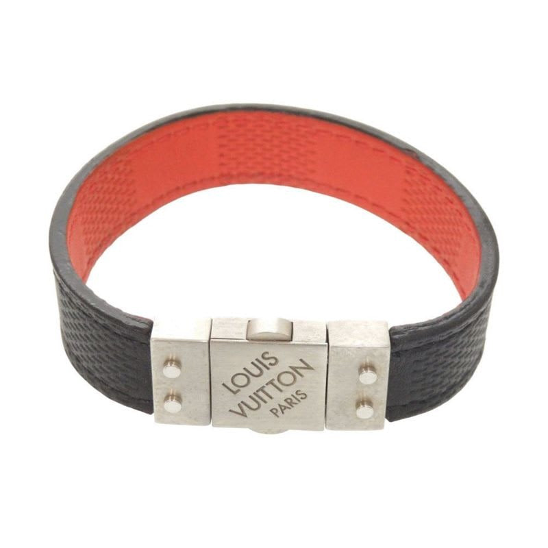 Louis Vuitton Reversible Damier Infini Black Red Bracelet 1228 — view 2