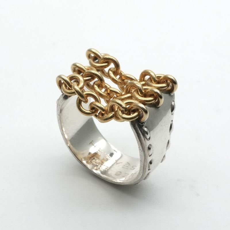 Hermes Mexico Ring Silver — view 2