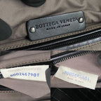 Bottega Veneta Intrecciato Leather Canvas Tote Bag Handbag — view 4