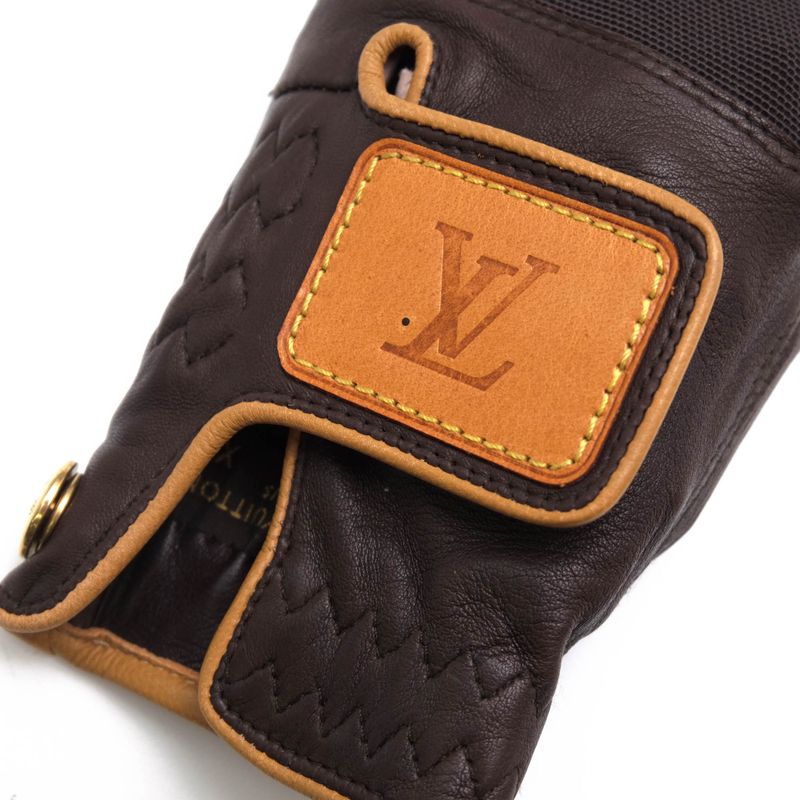 Louis Vuitton Accessories Women Leather Dark Brown Golf — view 3