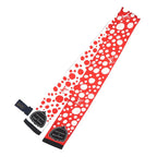 Louis Vuitton YK Bandeau Infinity Dot Yayoi Kusama Silk Red White Black — view 2