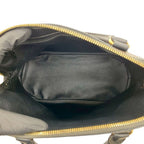 Celine Vintage Macadam Blason Pattern Logo Leather Handbag