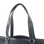 Gucci GG Canvas Leather Tote Shoulder Hand Black — view 2
