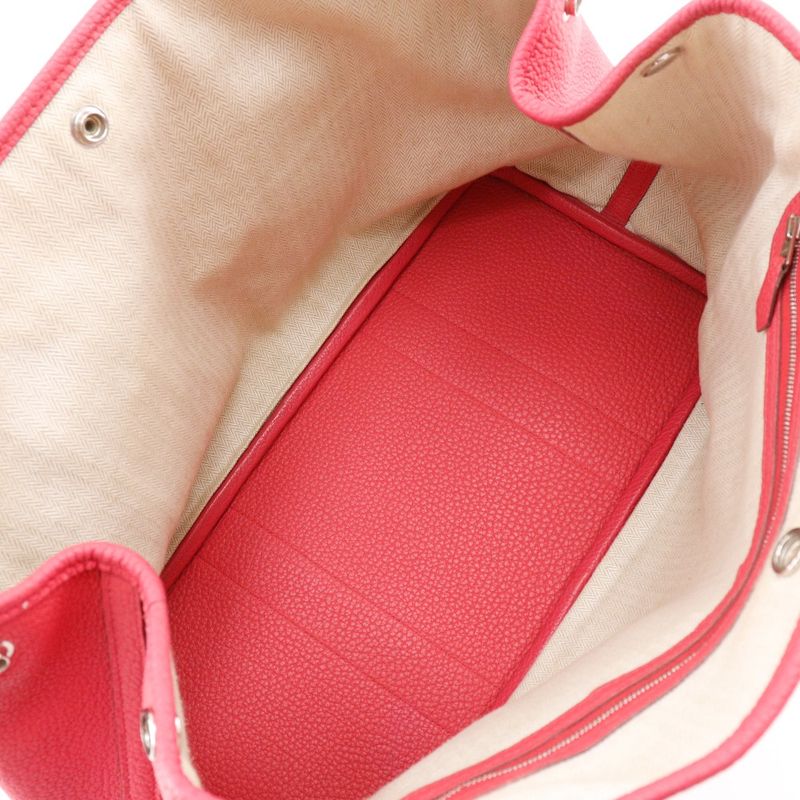 Hermes Garden Party PM Negonda Pink T Tote Bag — view 6